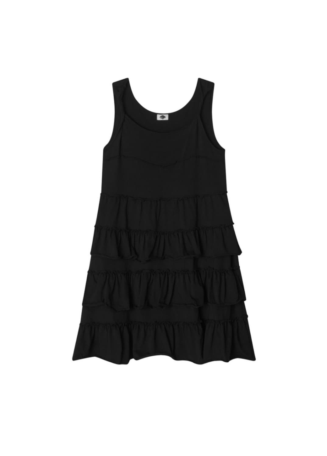콜로신스 COLOCYNTH NYMPH LAYERED DRESS BLACK 상품이미지1