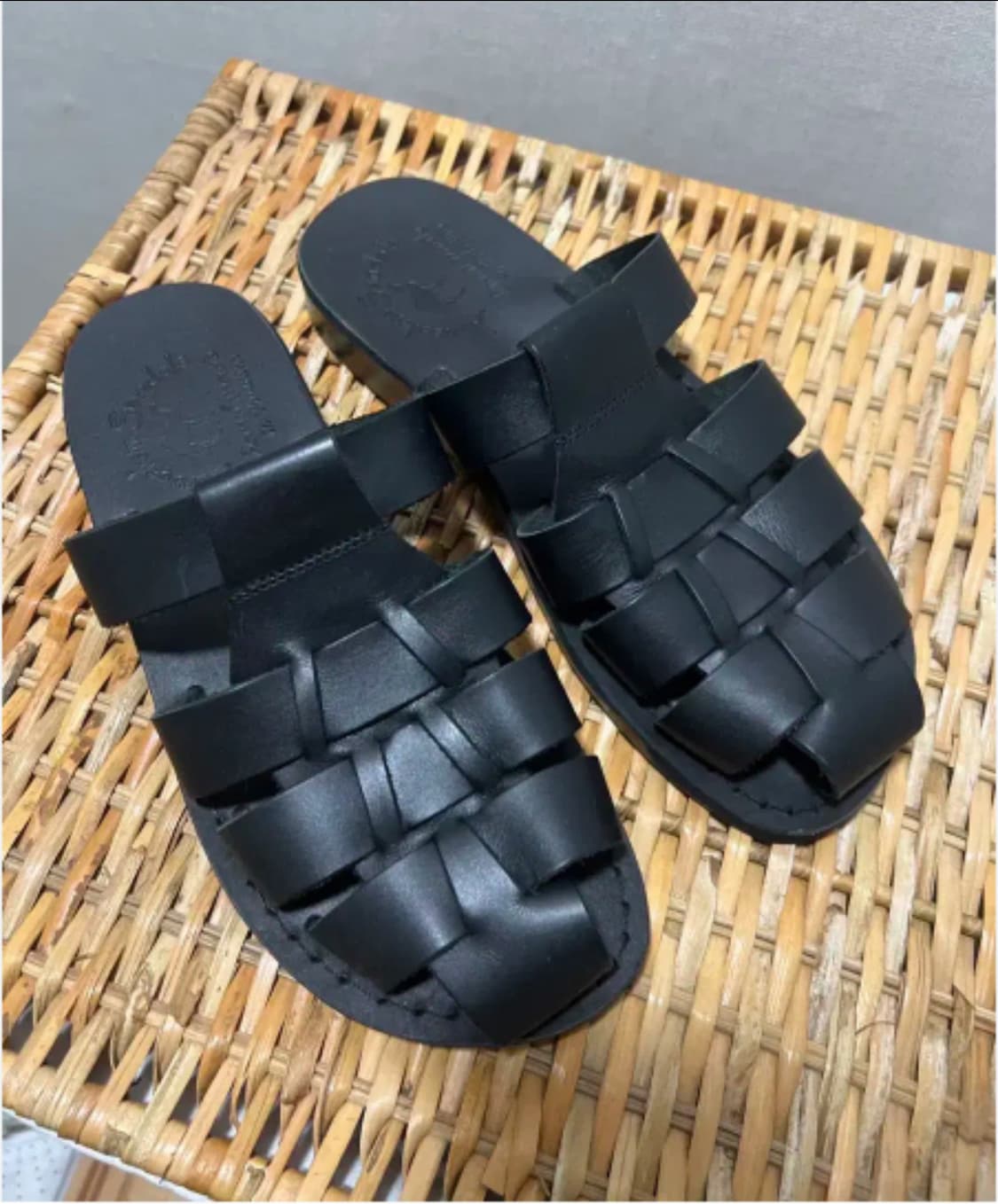 예루살렘 샌들 미카엘 1063 블랙 280 상품이미지1