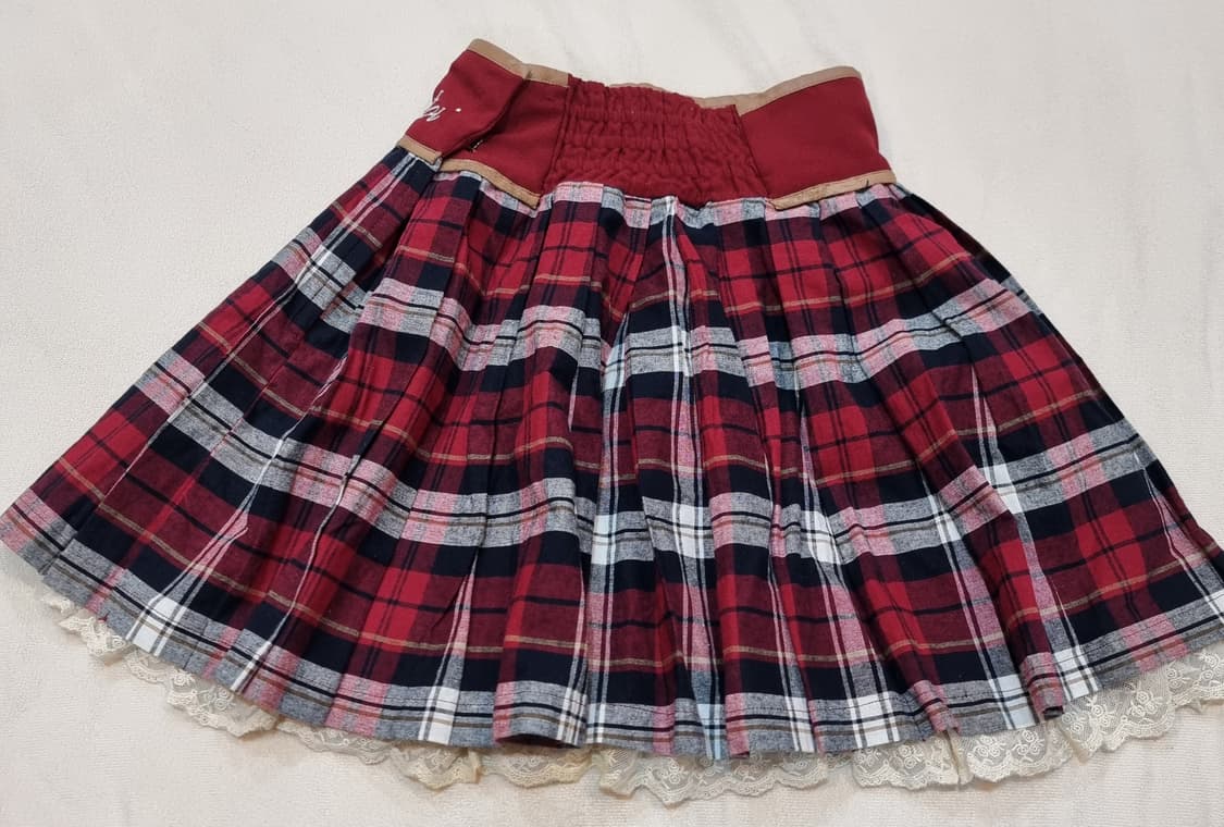 리즈리사(Liz Lisa) 체크 레이어 프릴 스커트 상품이미지6