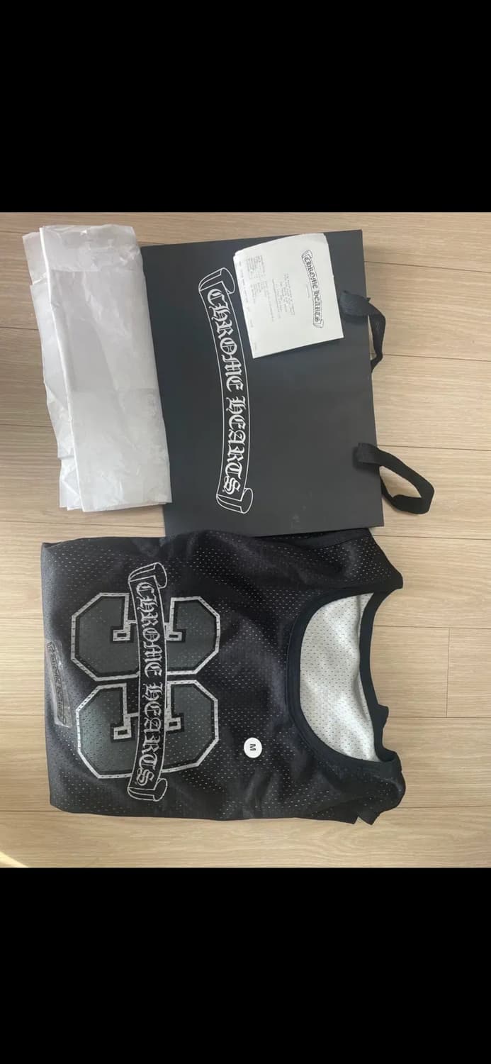 크롬하츠(Chrome Hearts) 리버시블 메쉬 바스켓볼 저지 상품이미지1