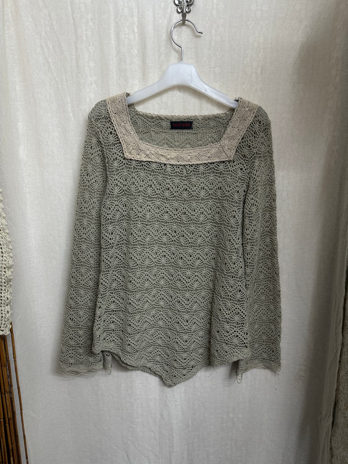 silent worth 뜨개 탑 상품이미지2