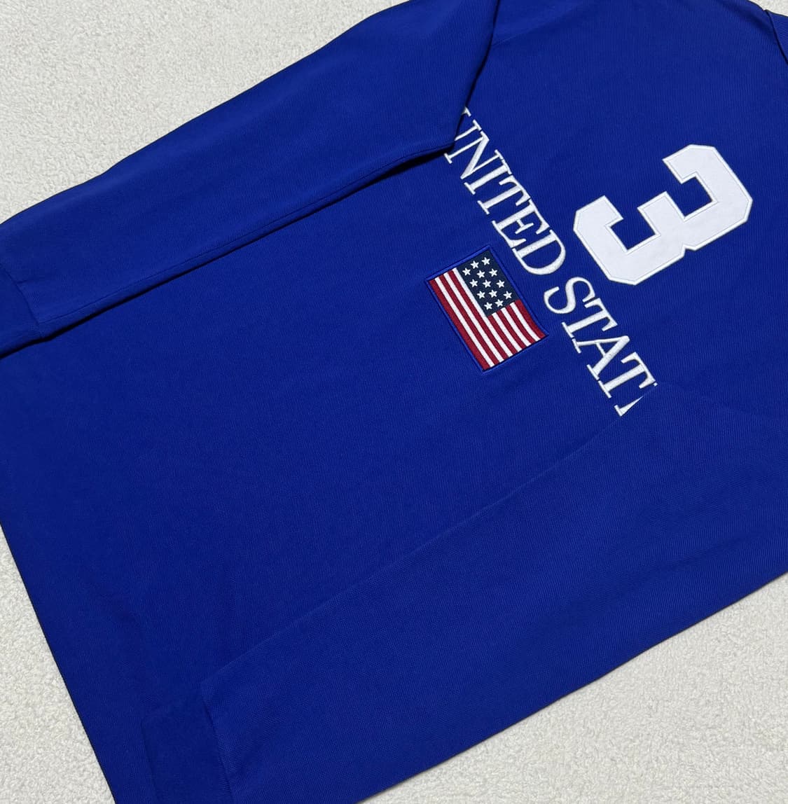 폴로 랄프로렌 USA 성조기 블루 긴팔 상품이미지7