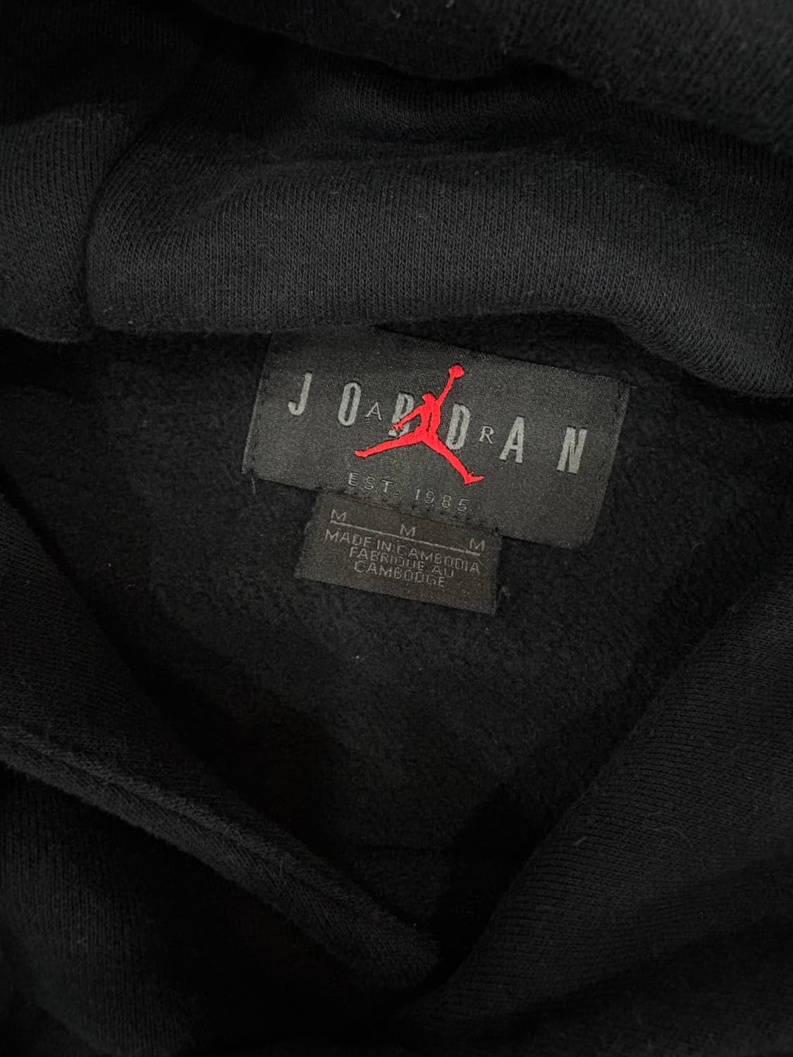 조던 후드티 블랙m 상품이미지3