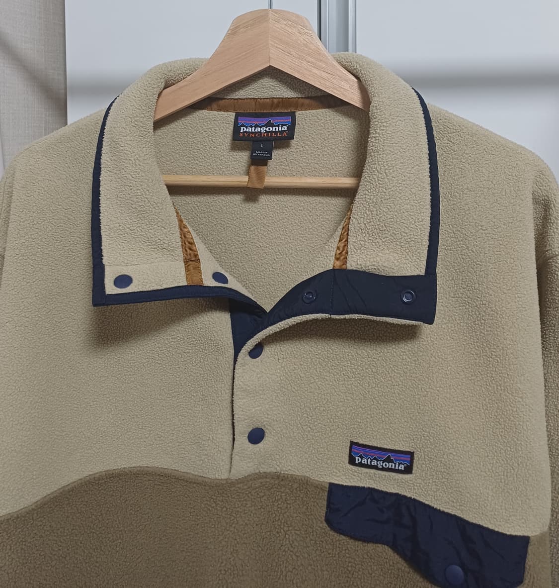 🇳🇮 [L] 파타고니아 신칠라 스냅티 - 애쉬 탄 상품이미지2