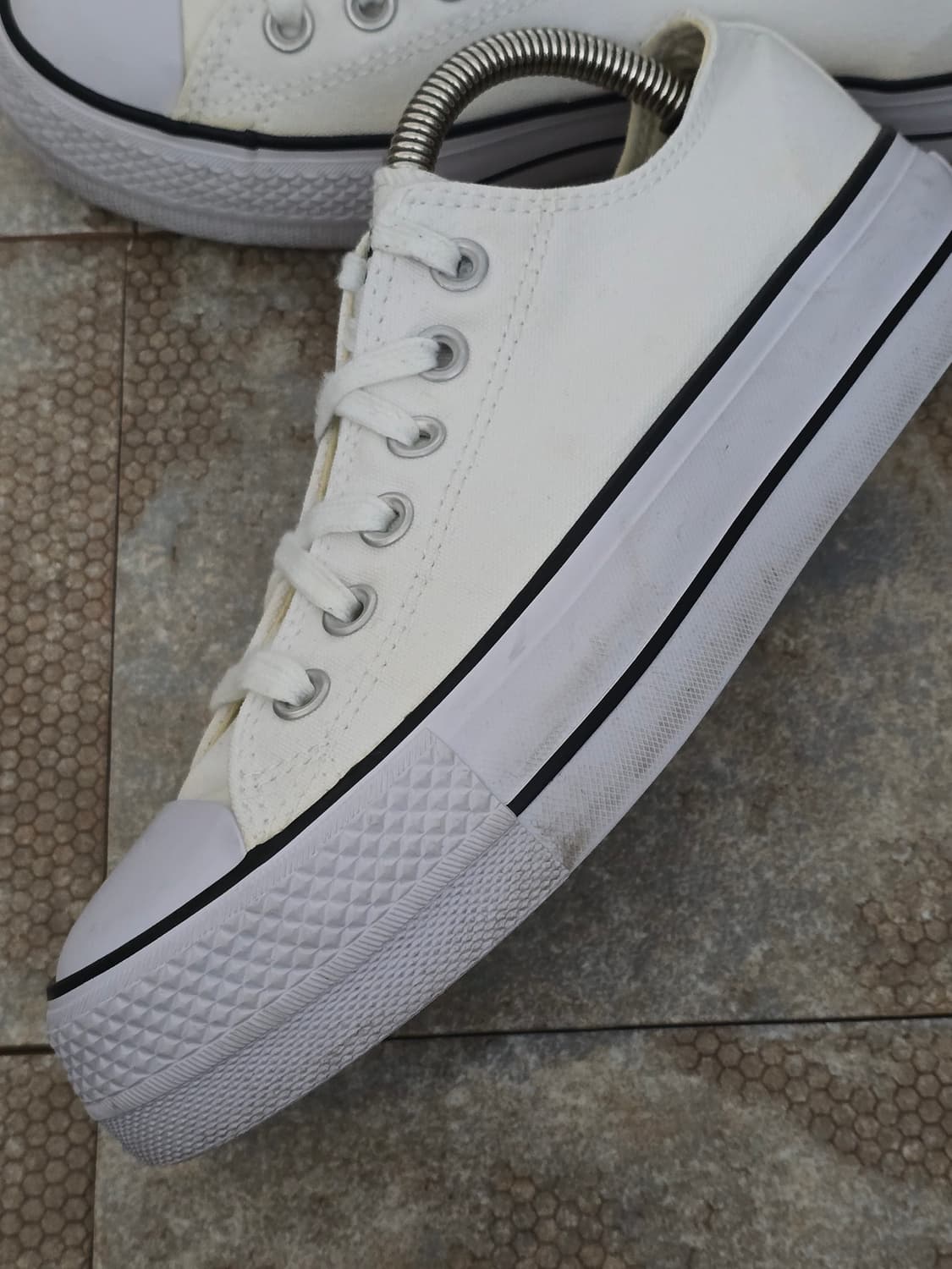 (240)컨버스 척테일러 올스타 리프트 캔버스 로우 상품이미지4