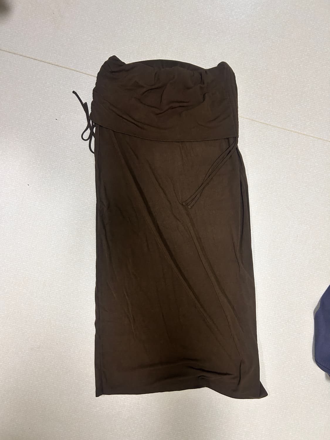 citta 씨타 롱 스커트 브라운 상품이미지1