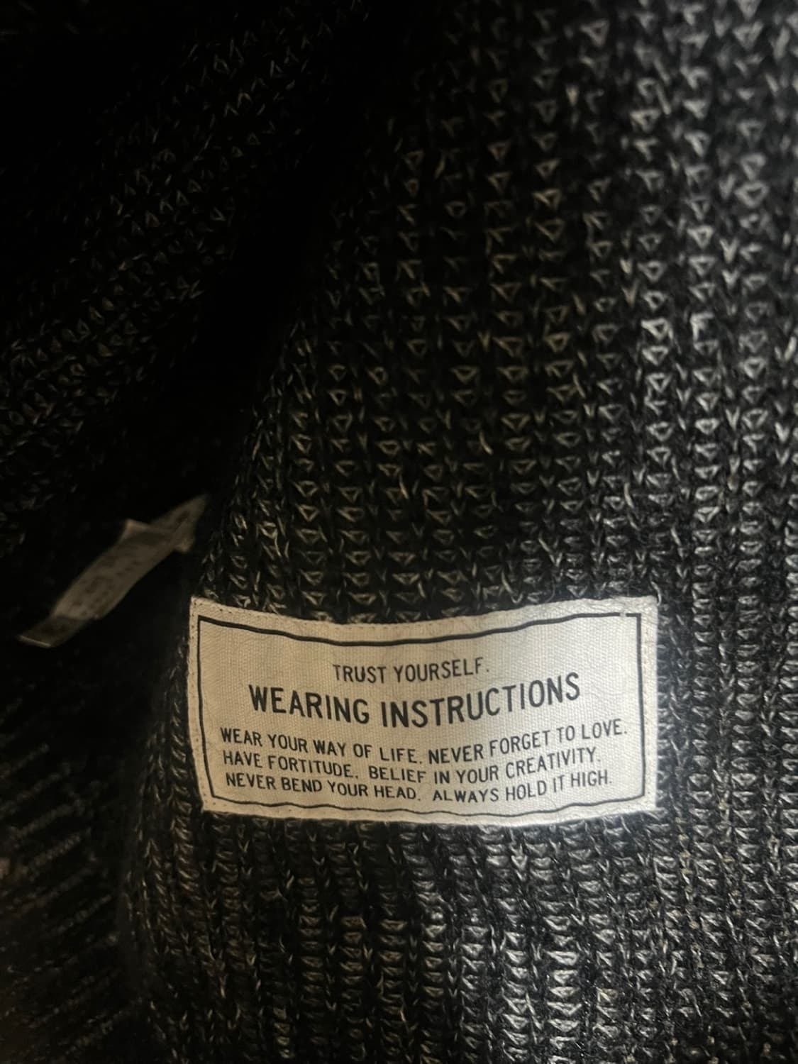 (정품) Maison Mihara Yasuhiro 니트 블랙(정품택있음) 상품이미지7