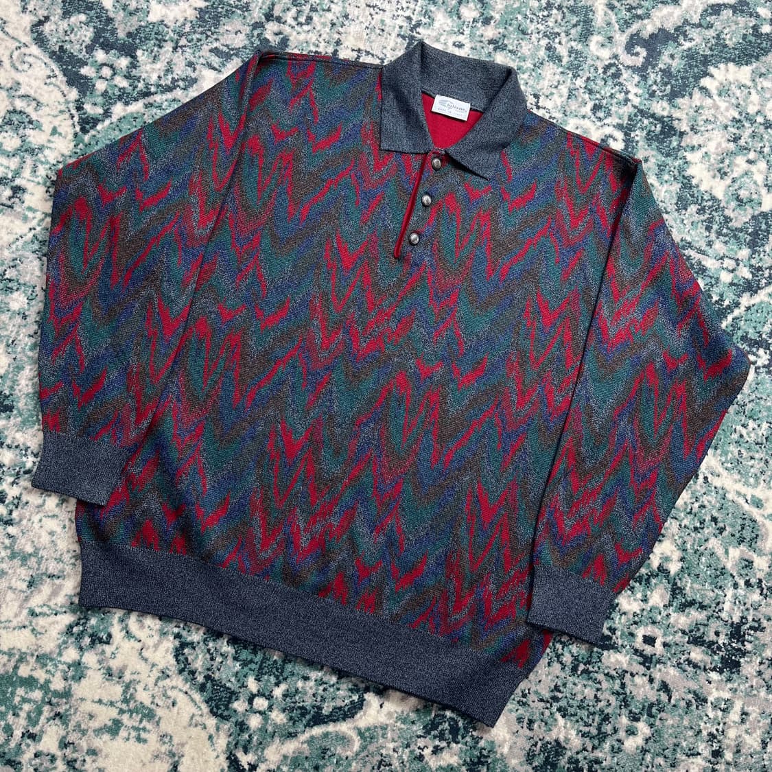 iuliano Italy 울 패턴 빈티지 나바호 스웻 (F) 상품이미지1