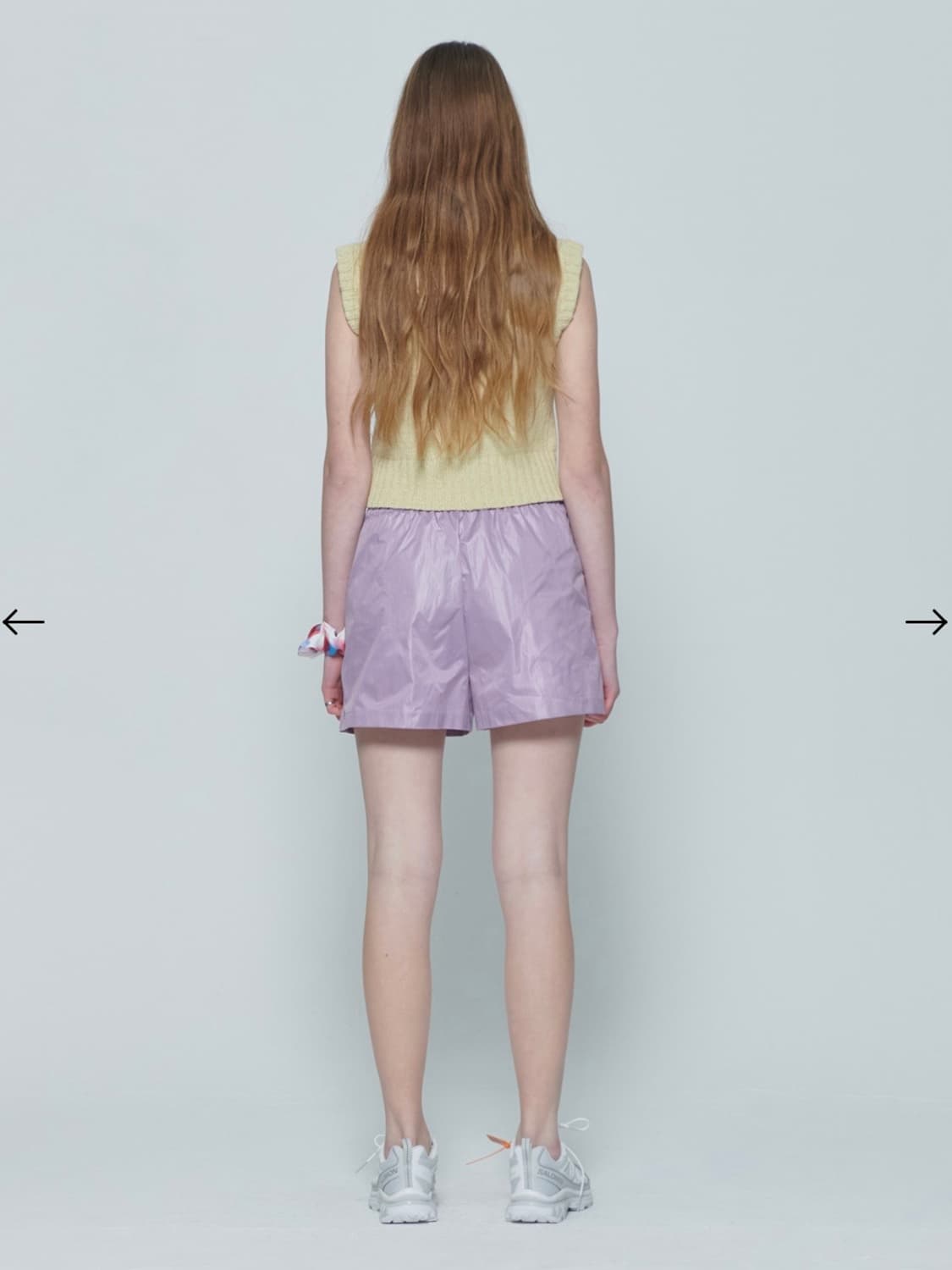 ENZOBLUES 글로시 밴딩 쇼츠 핑크 (Free) 상품이미지4