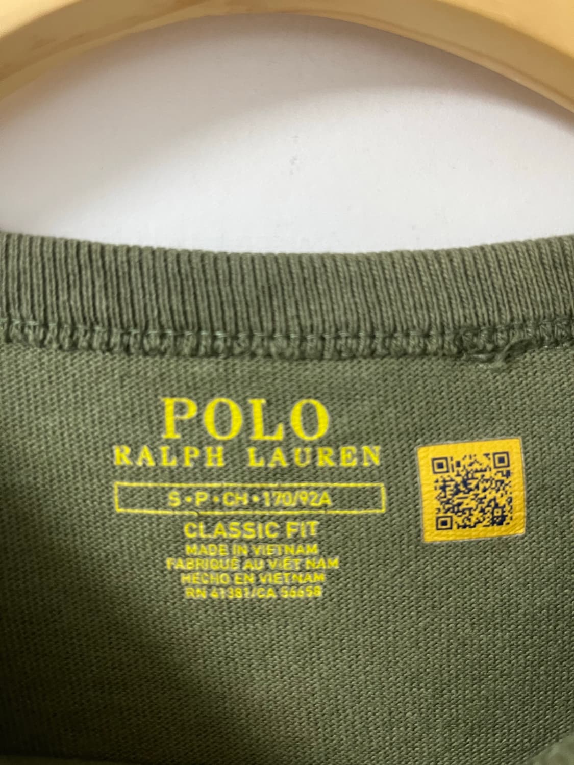 폴로 긴팔 면티(정품 QR제품) 상품이미지6