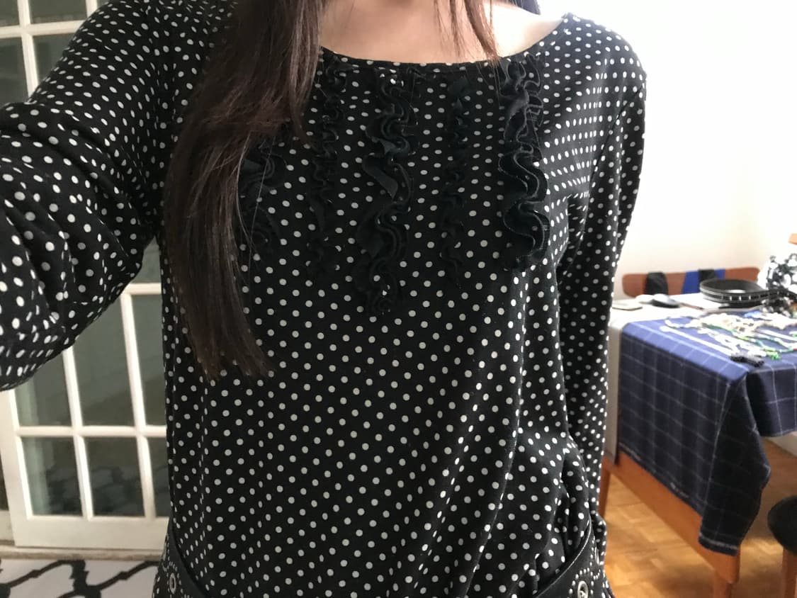 vintage dot pattern t-shirts 상품이미지3