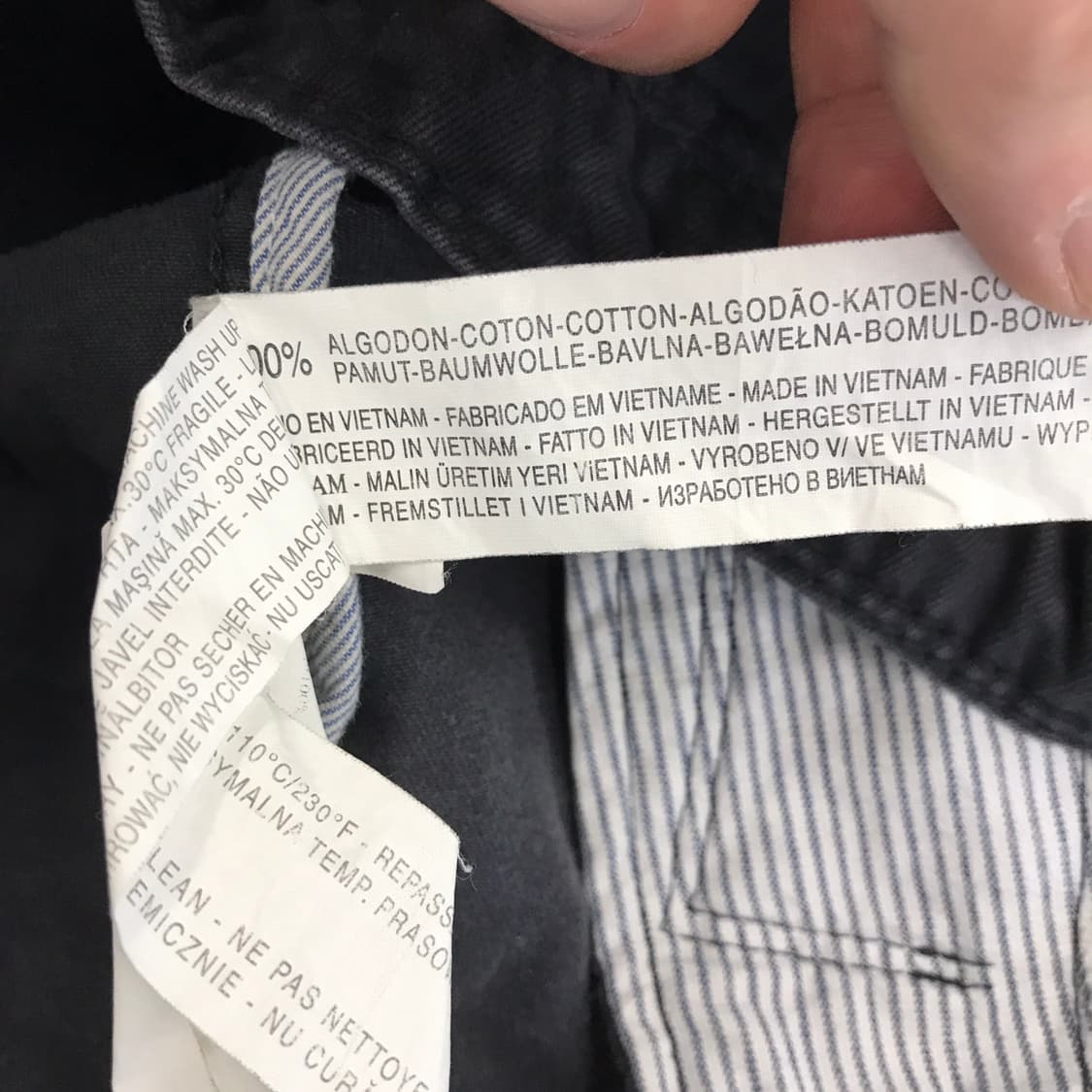 자라 빈티지워시드 워크집업자켓 [L사이즈] 상품이미지6