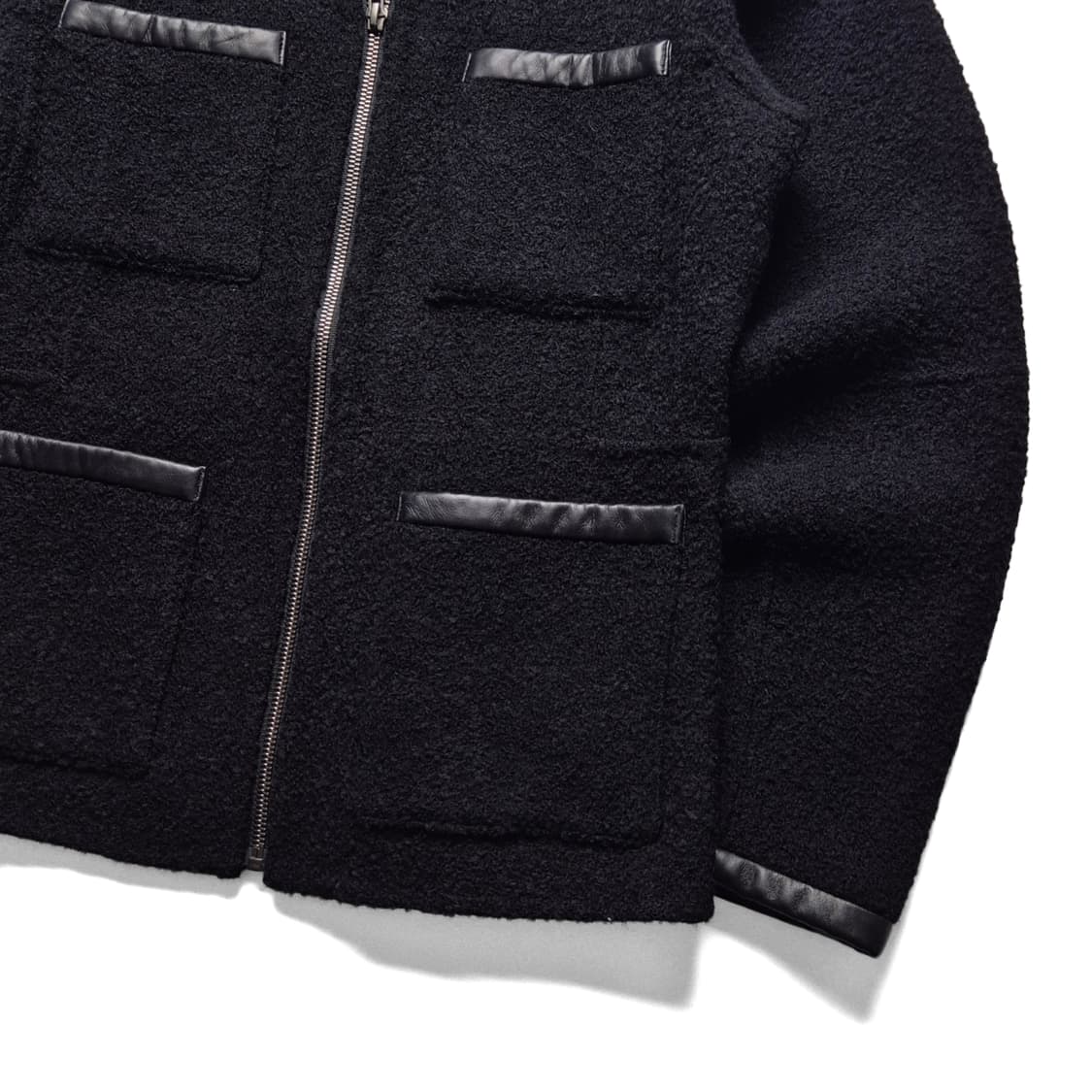 [S] 띠어리 부클 집업자켓 상품이미지4