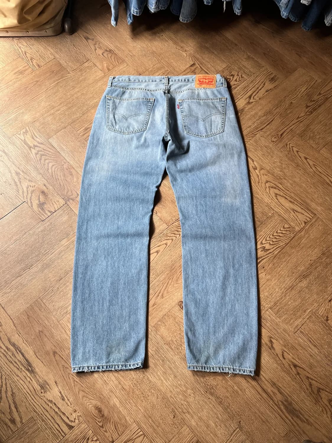 [36]리바이스 505 빈티지 워싱 레귤러 스트레이트 데님 팬츠 상품이미지1