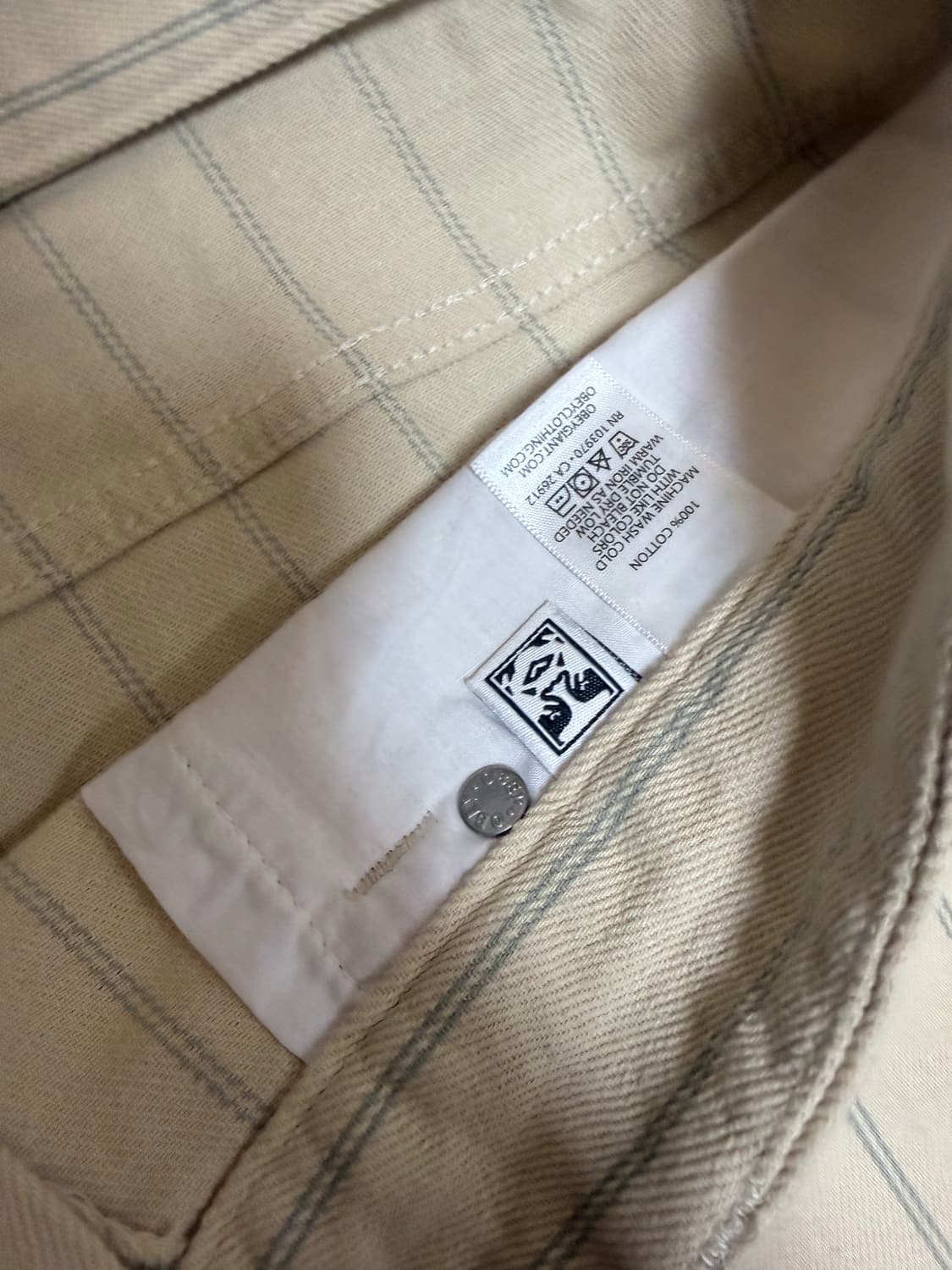 오베이 스트라이프 셋업 쇼츠 36 상품이미지4