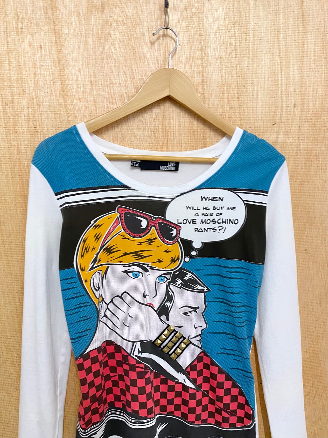 LOVE MOSCHINO punk t-shirts 펑크 스터드 티셔츠 상품이미지3
