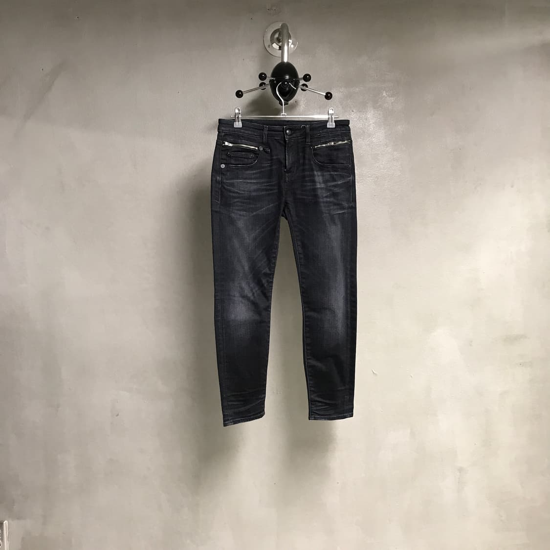 R13 알써틴 흑청 데님 팬츠 26(W) 상품이미지1