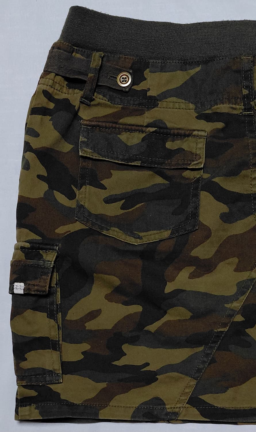 [L] 빌라봉(Billabong) 빈티지 카모 카고 미니 스커트 상품이미지9