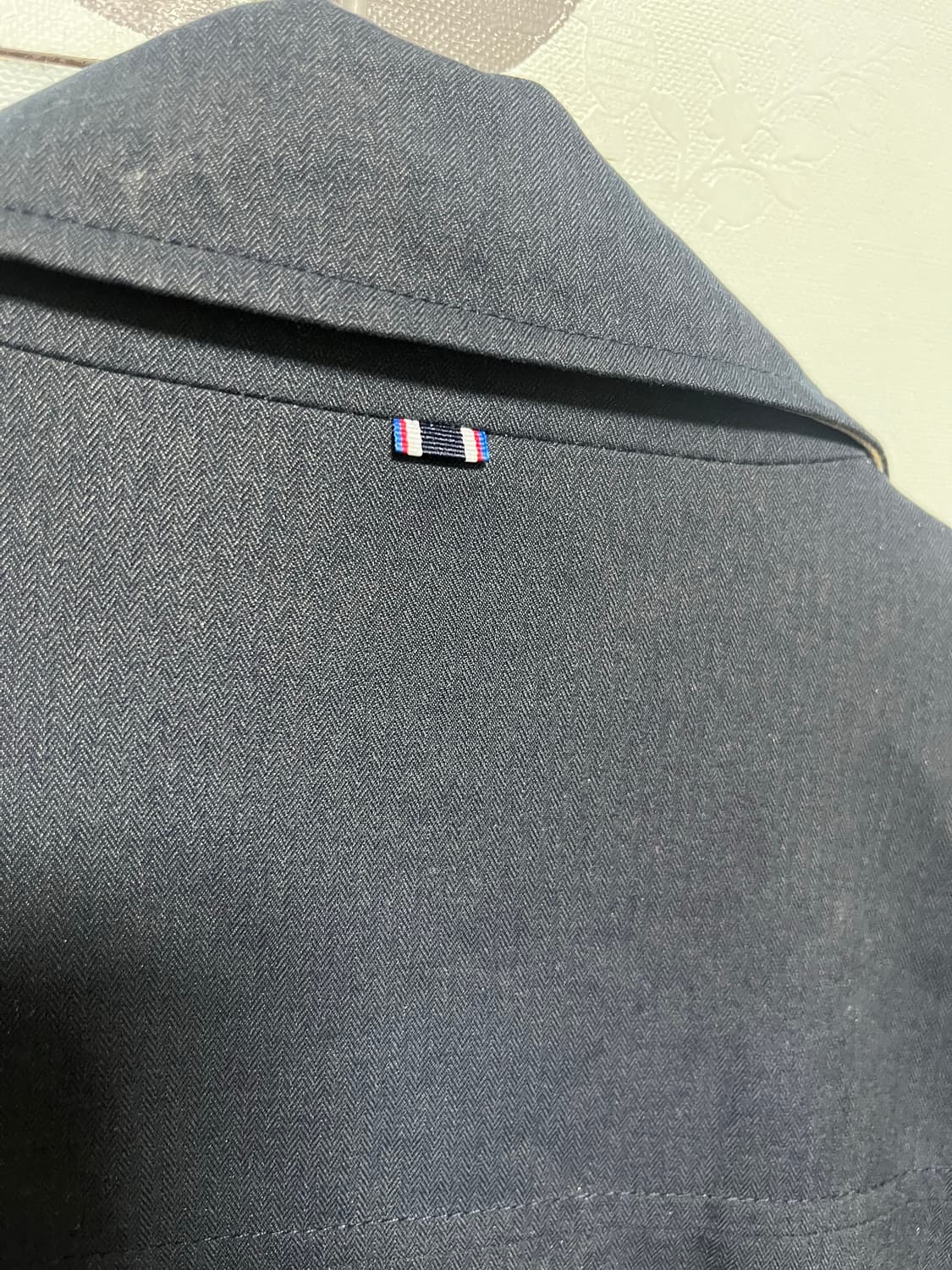 타미힐피거 네이비 트렌치코트 S 상품이미지4