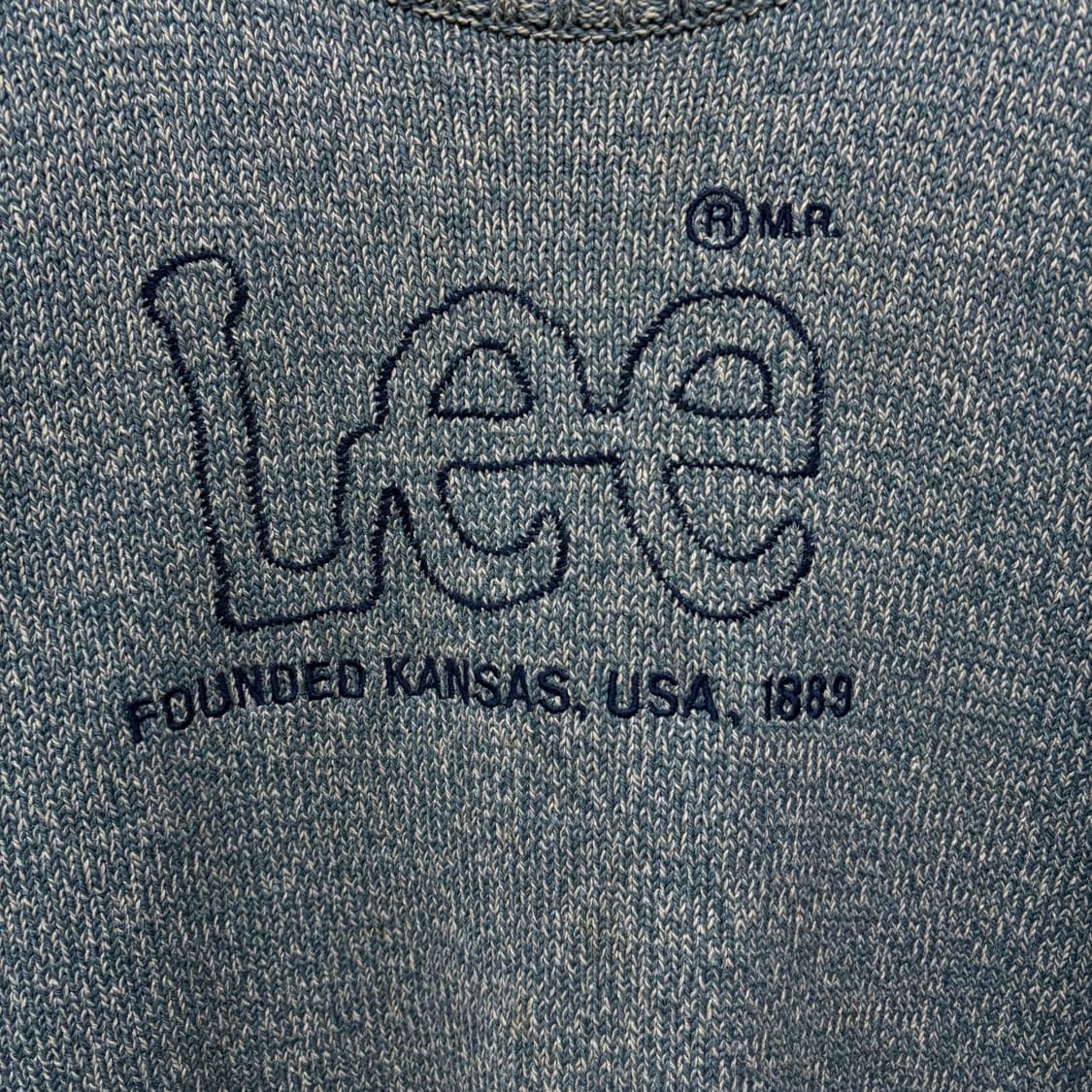 쌍방울 Lee 빅로고 니트  상품이미지3