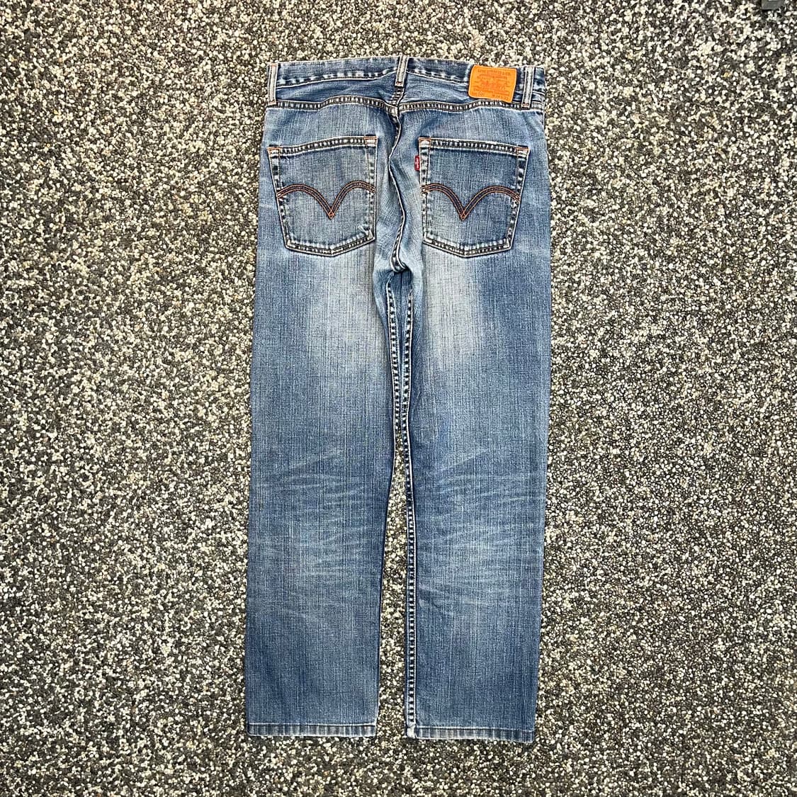 리바이스 505 레귤러핏 데님 (32) 상품이미지4