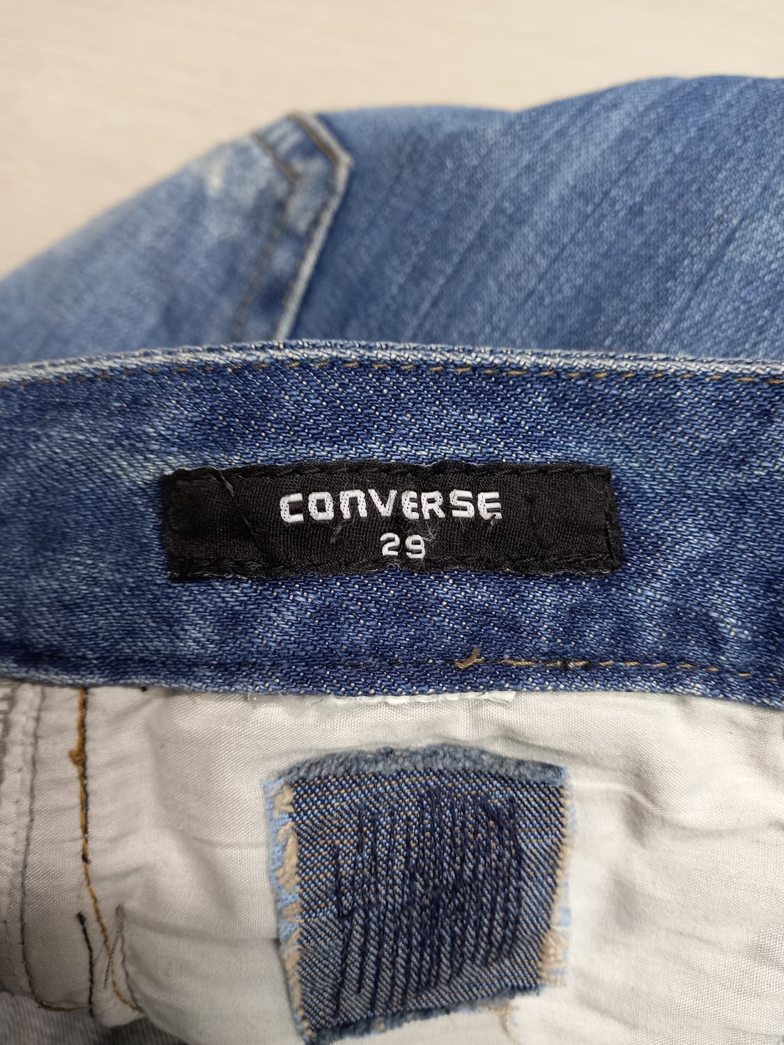 30 CONVERSE 데미지워싱 슬림일자 리페어진 30-229 상품이미지9