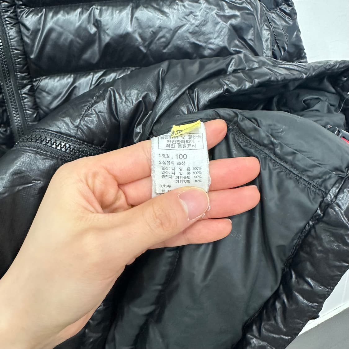 노스페이스 경량패딩 상품이미지5