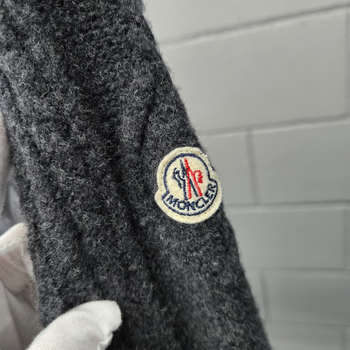 몽클레어 케이블 니트패딩 L 상품이미지3