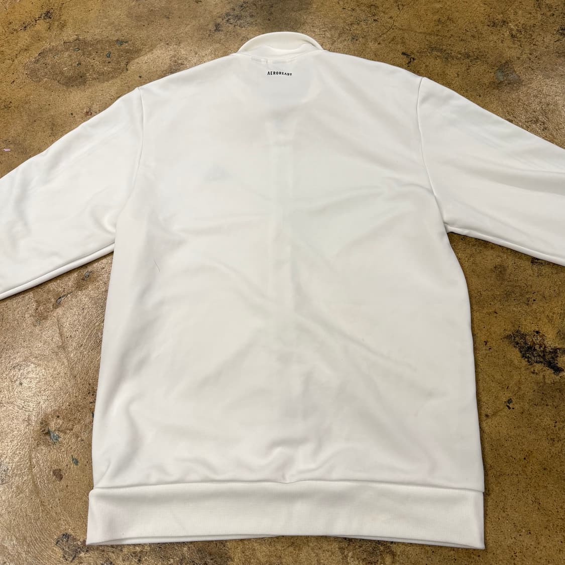 아디다스 흰검 화이트 블랙 져지 트랙탑  상품이미지4