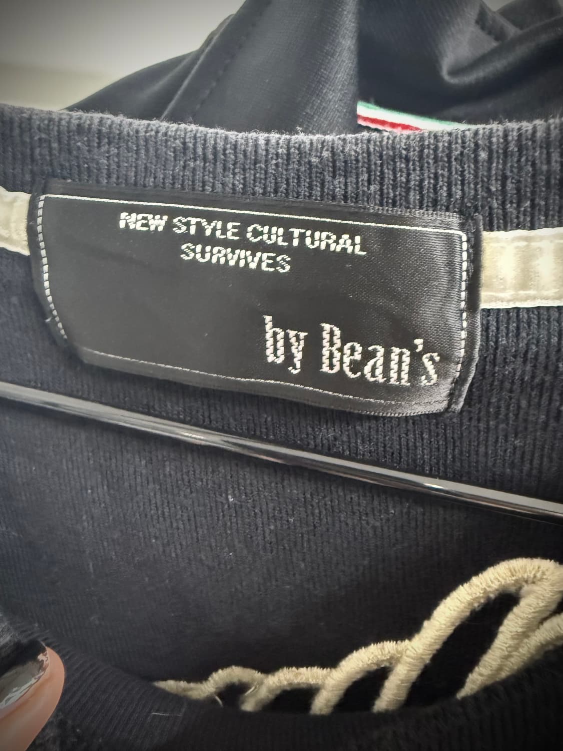 Wing embriodery printing longsleeve 상품이미지10