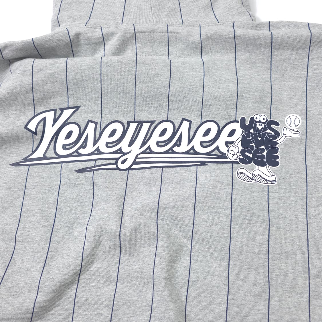 예스아이씨x한화이글스 코튼 후드티 그레이 (XL) 상품이미지7