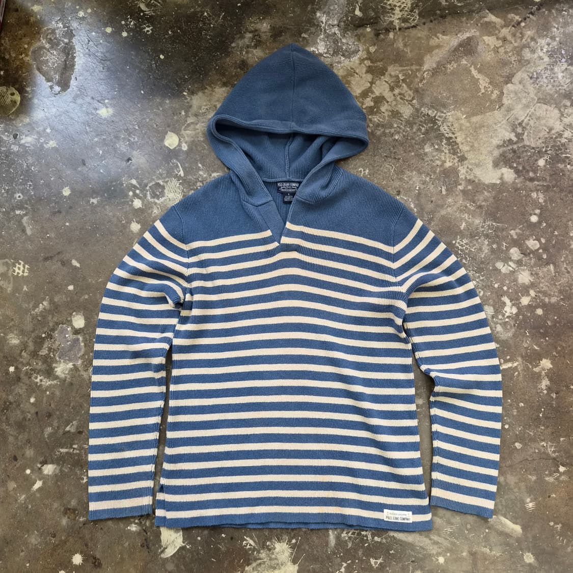 100) 폴로 진스 폴로 랄프로렌 니트 후드티셔츠 니트 후디 아메카지 상품이미지1