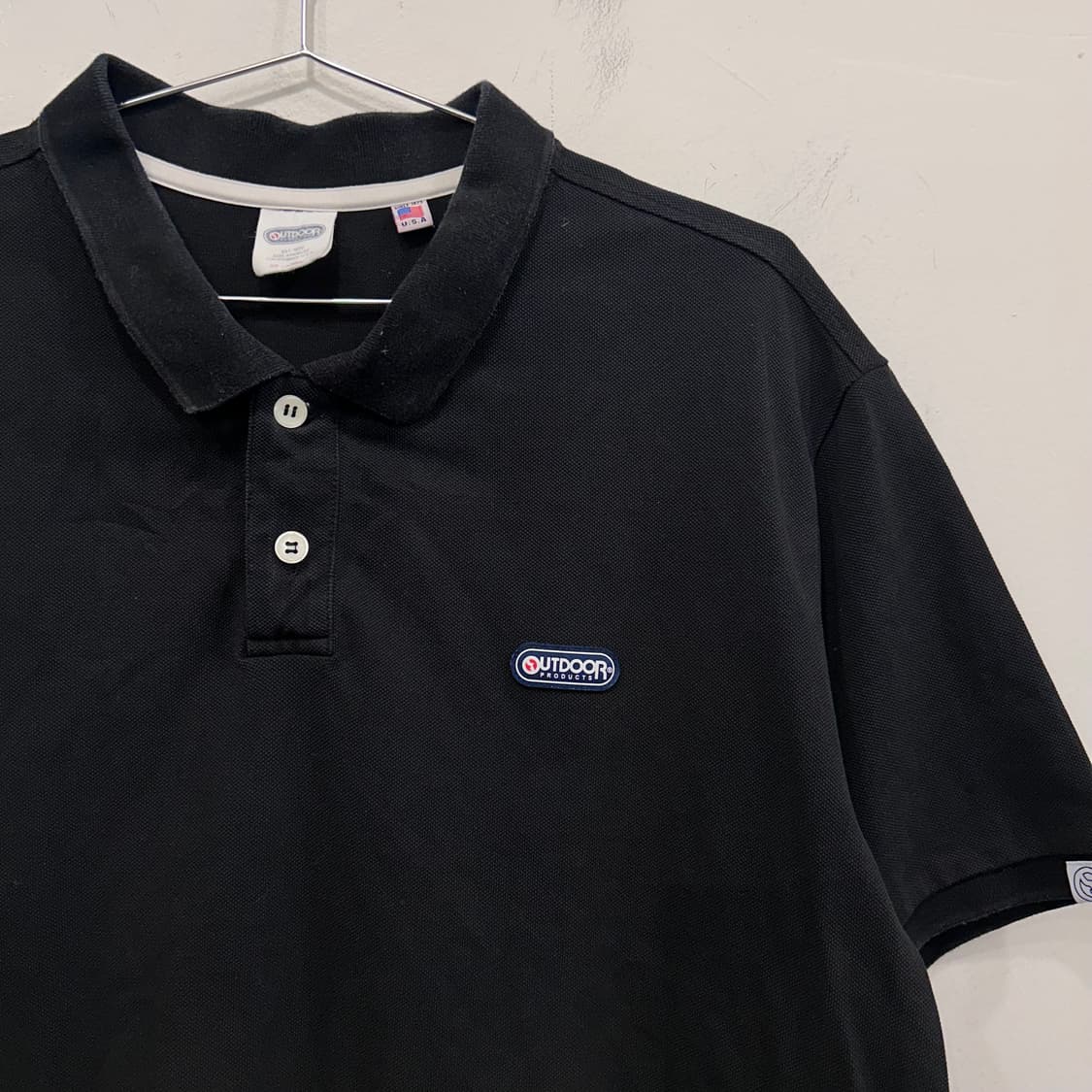 아웃도어 프로덕츠 와펜로고 PK 반팔 카라티 상품이미지1