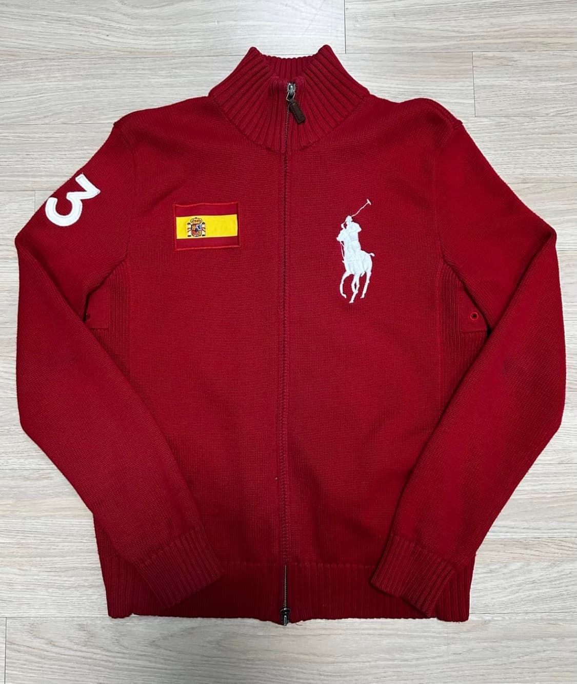 폴로 빅포니 스페인 니트집업 상품이미지1