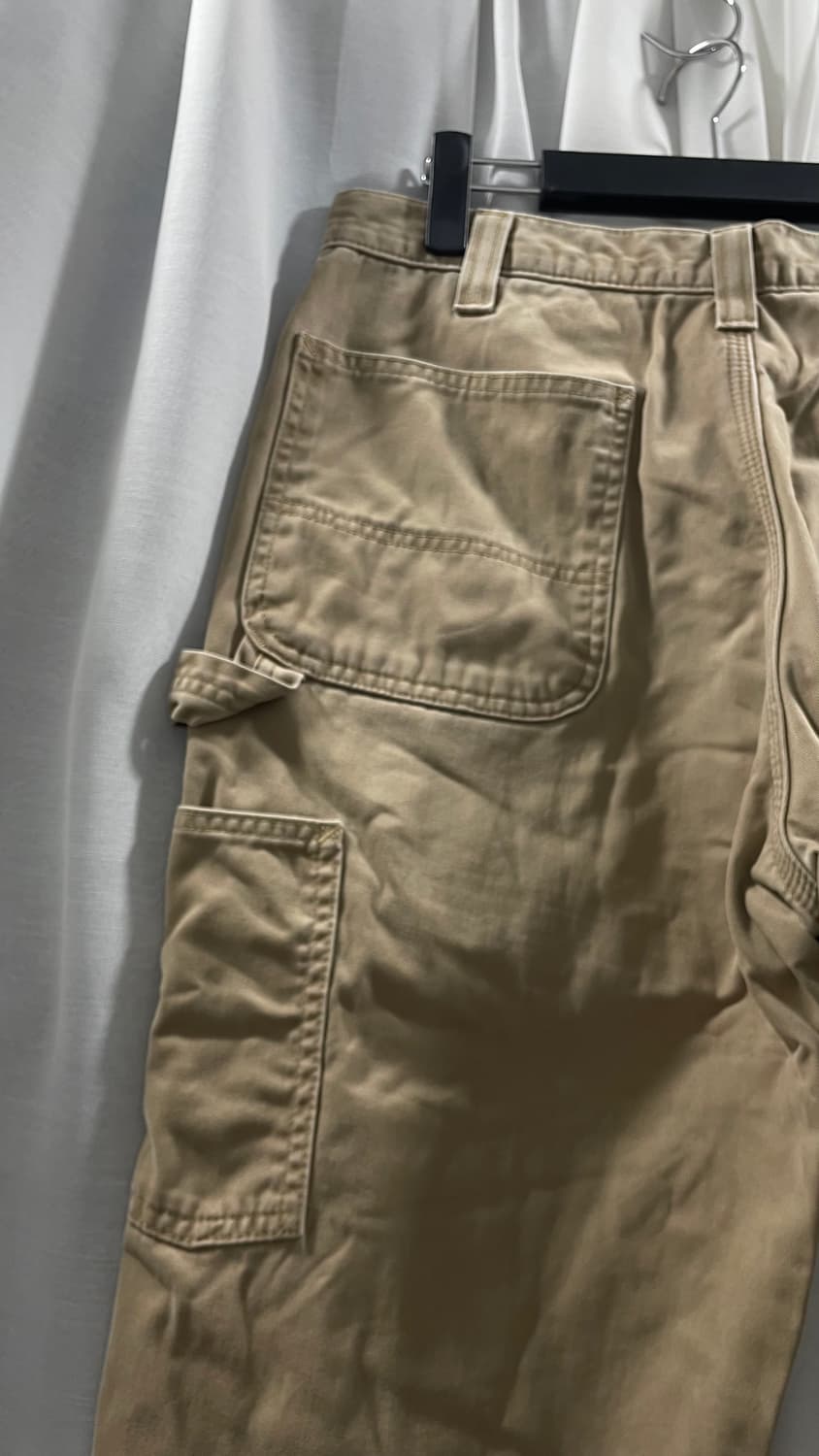 칼하트/ 체크 안감 워크 팬츠/ 34x32 상품이미지6