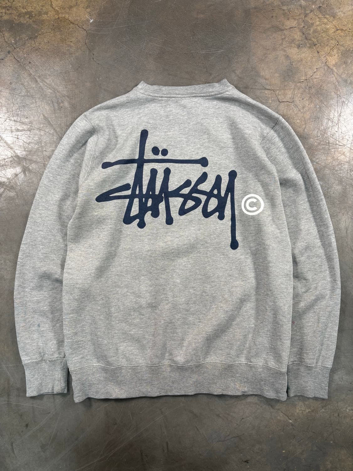 00s 스투시 스탁로고 스웻셔츠 상품이미지1