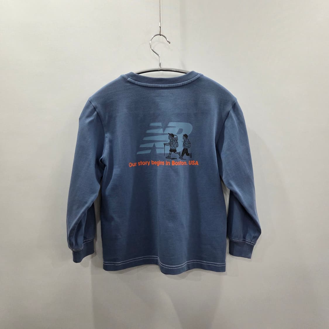 뉴발란스 키즈 원포켓 프린팅 롱슬리브 130 상품이미지5