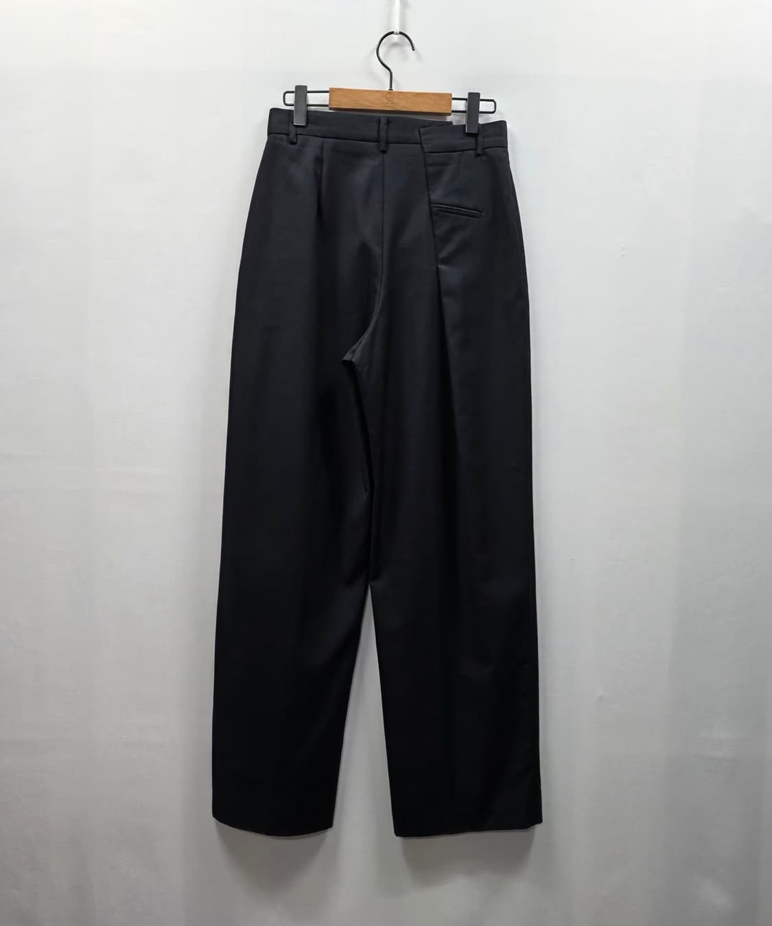 1170 [ MORE THAN YESTERDAY] 블랙 슬랙스 와이드핏 상품이미지2