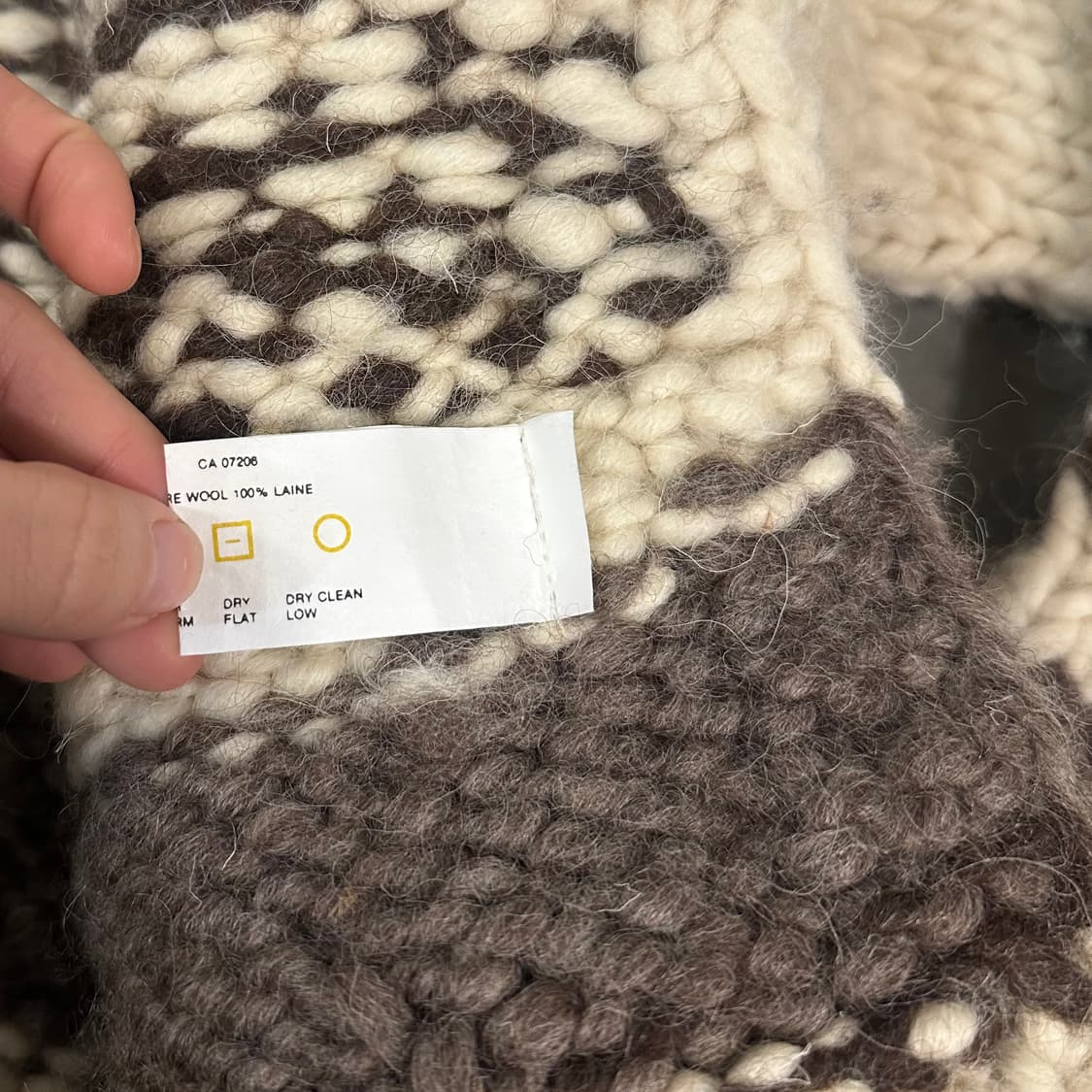 Wool 100 캐나다 코위찬 상품이미지5