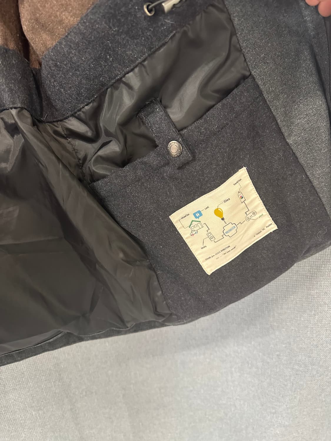 LUOMO Italy 헤비 다운 패딩 코트 상품이미지4