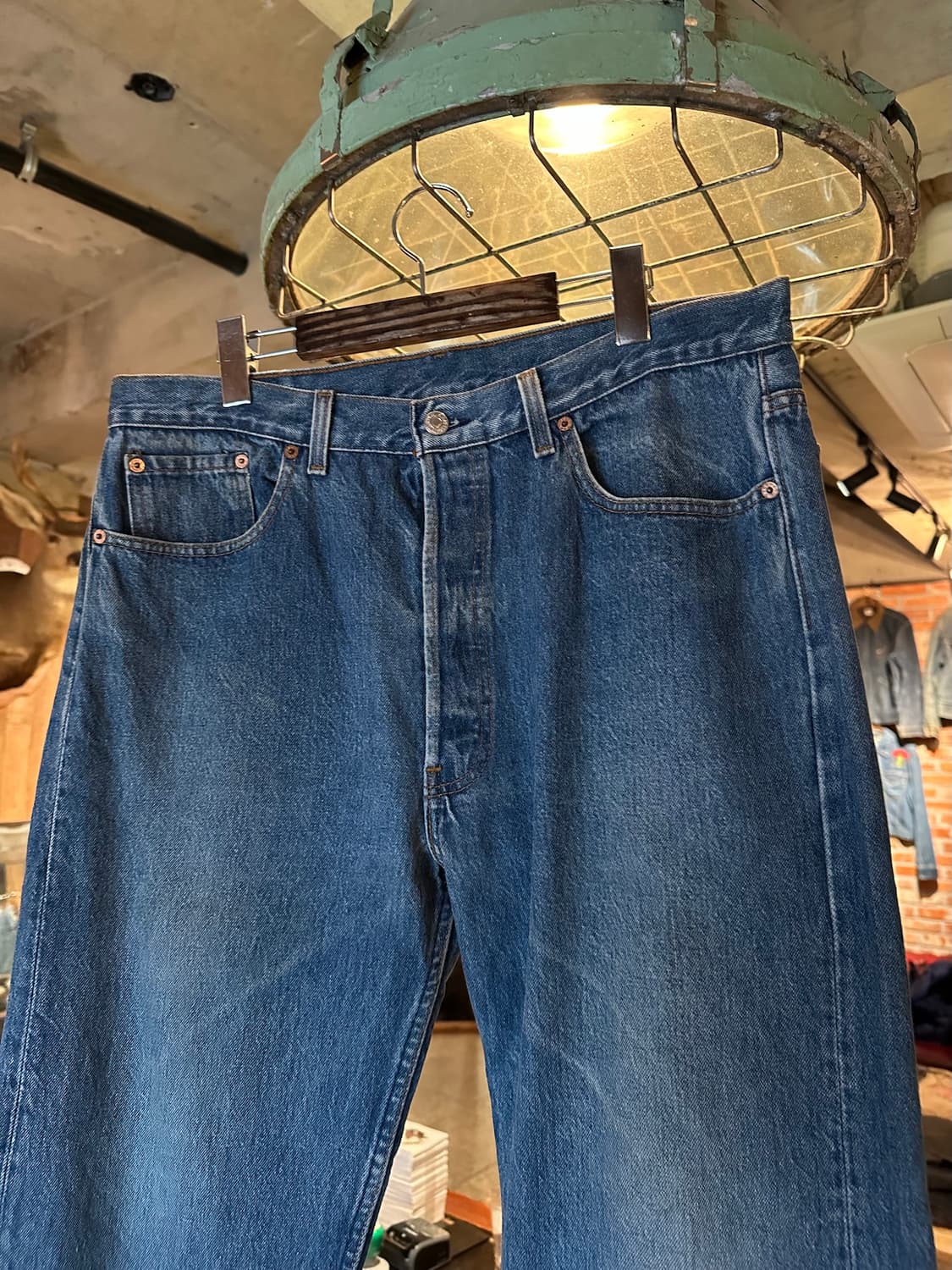 90s USA 빈티지 리바이스 501 데님 팬츠 상품이미지3