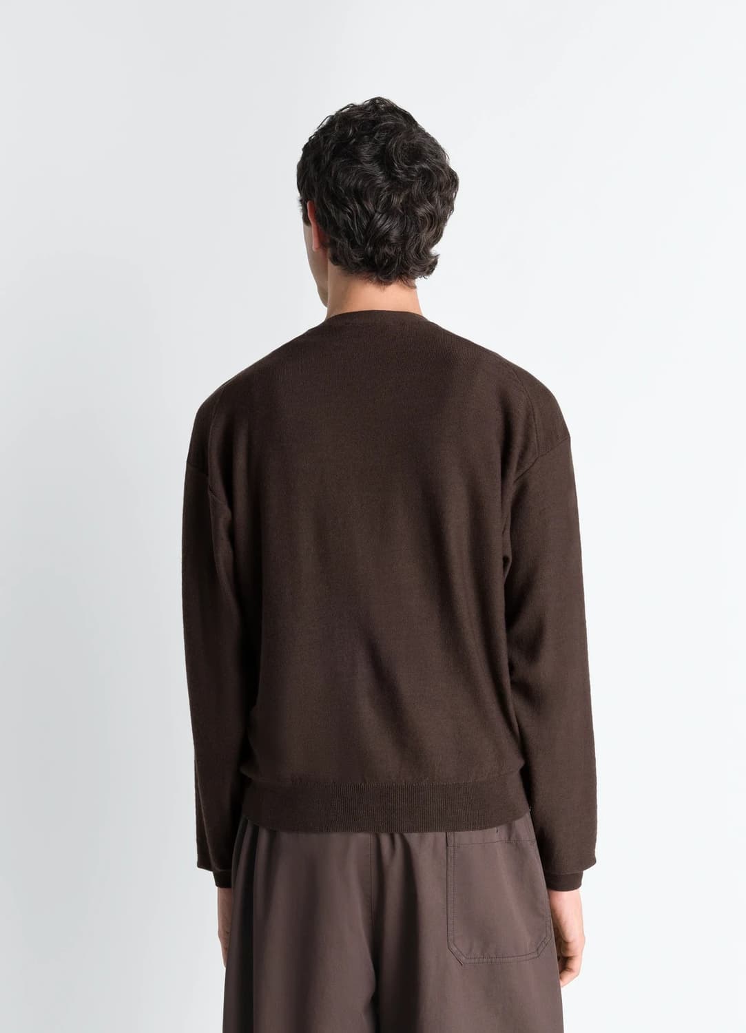 [M]르메르 26ss 트위스트 가디건/다크 카카오 상품이미지5