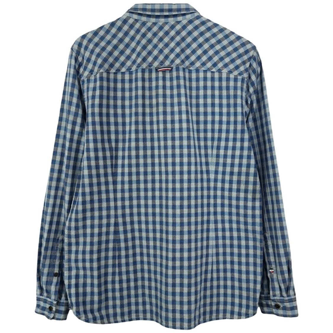 [타미힐피거] 로고 자수 체크 셔츠 M19773 상품이미지3