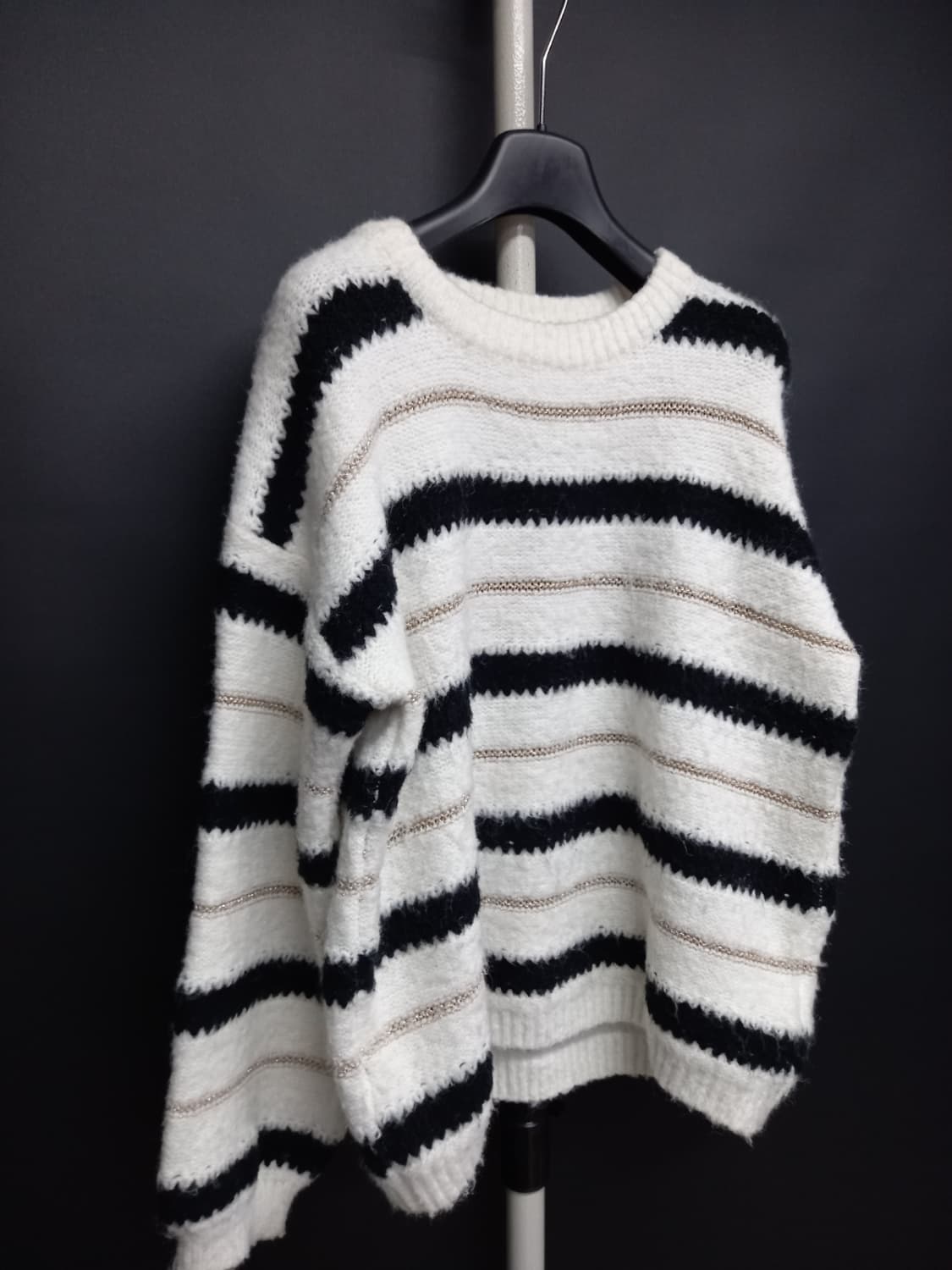 르샵 춘추동 루즈박시핏 니트 풀오버 F 33-77 상품이미지4