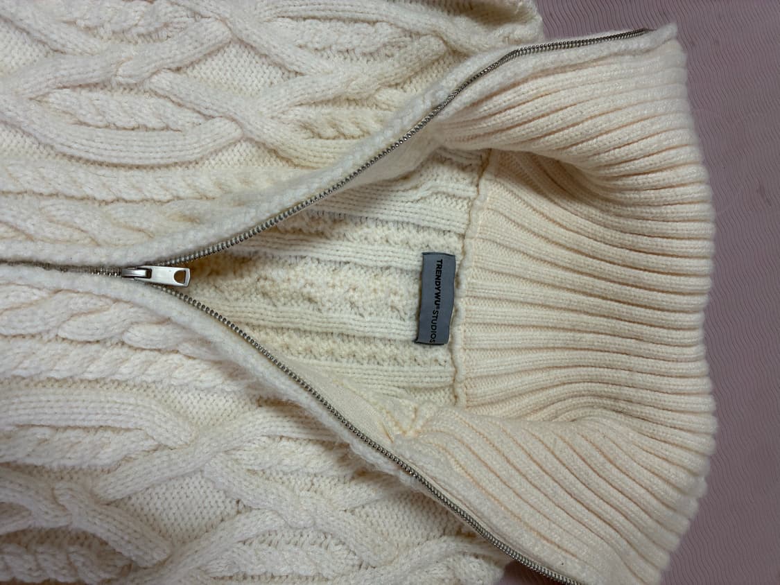 [TRENDYWUS] vintage knit high neck 상품이미지4