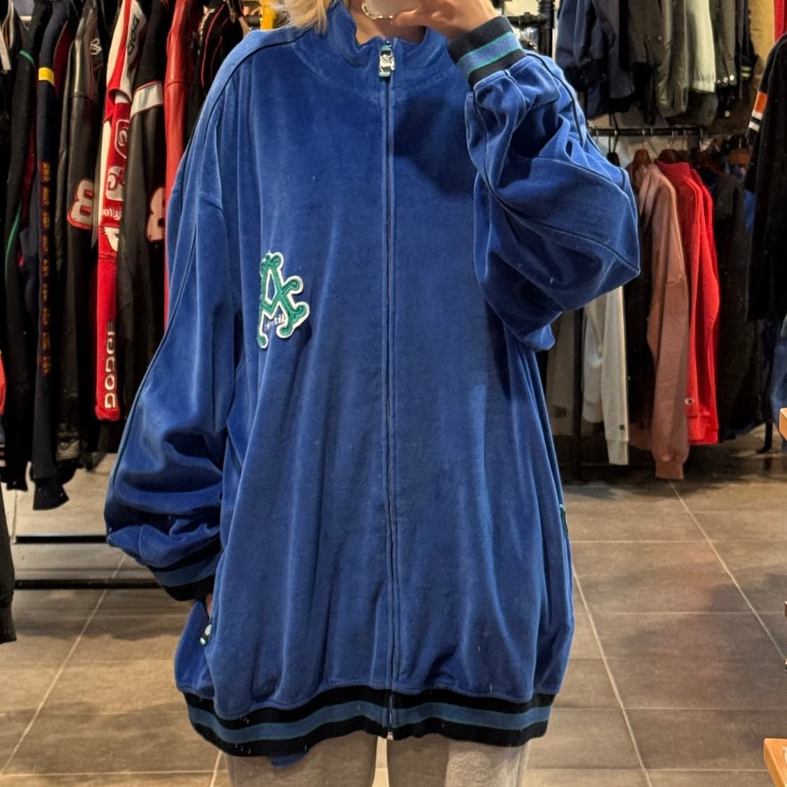 [NO.9]VTG 벨벳 져지 상품이미지1