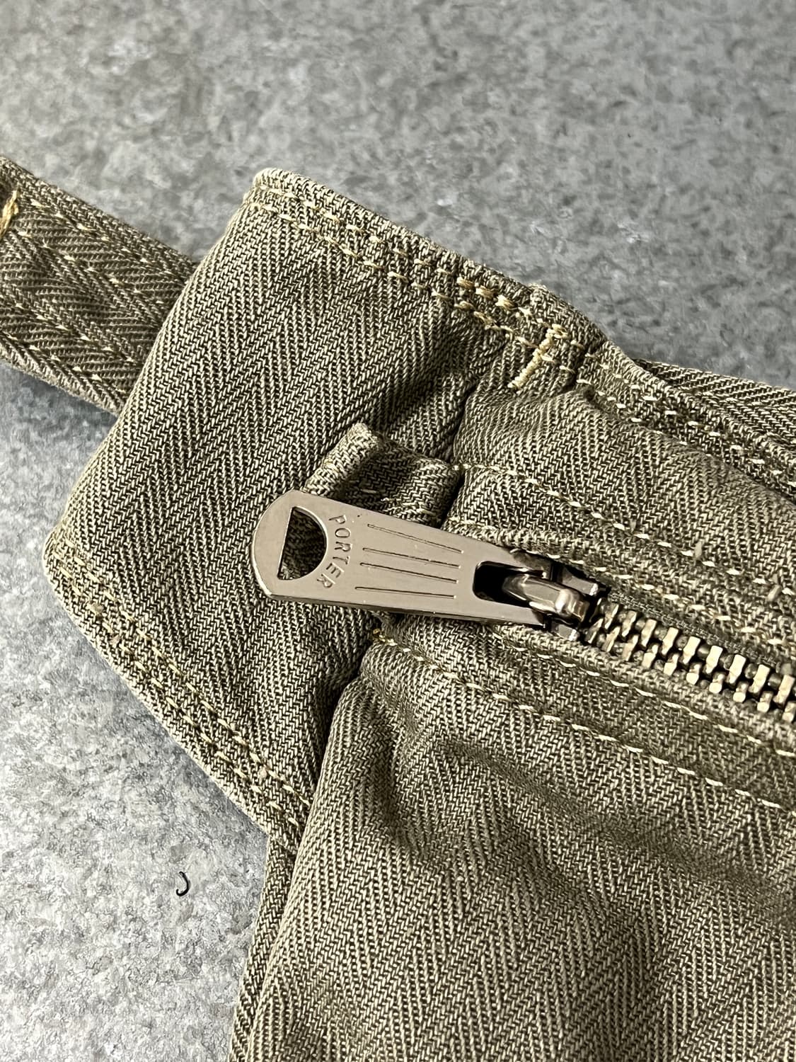 PORTER-BELT BAG (Washed Khaki)  상품이미지5
