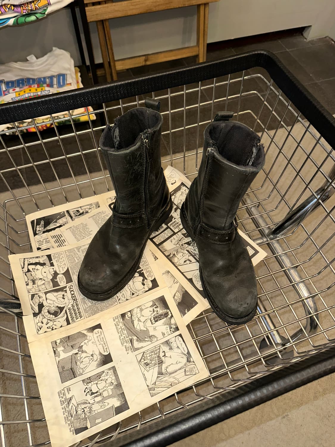 Harley Davidson startex motorcycle boots 상품이미지4