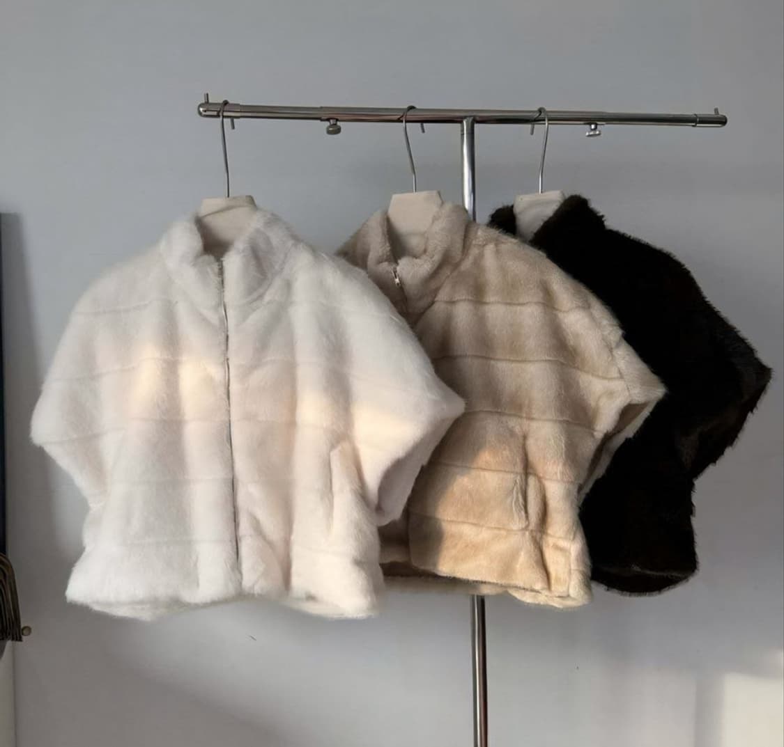 에코밍크조끼(새제품)에코퍼,밍크조끼 상품이미지1