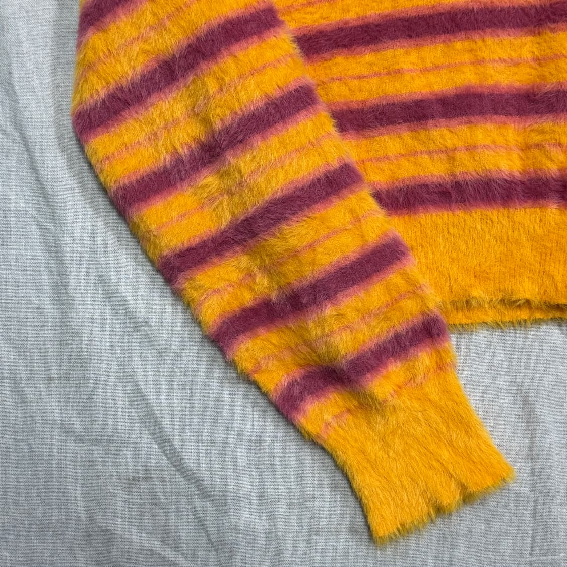 리바이스 우먼 크롭 앙고라 가디건 XS 상품이미지3